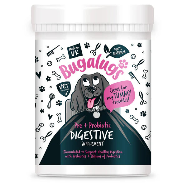 Bugalugs Pre & Probiotic Digestive Supplement