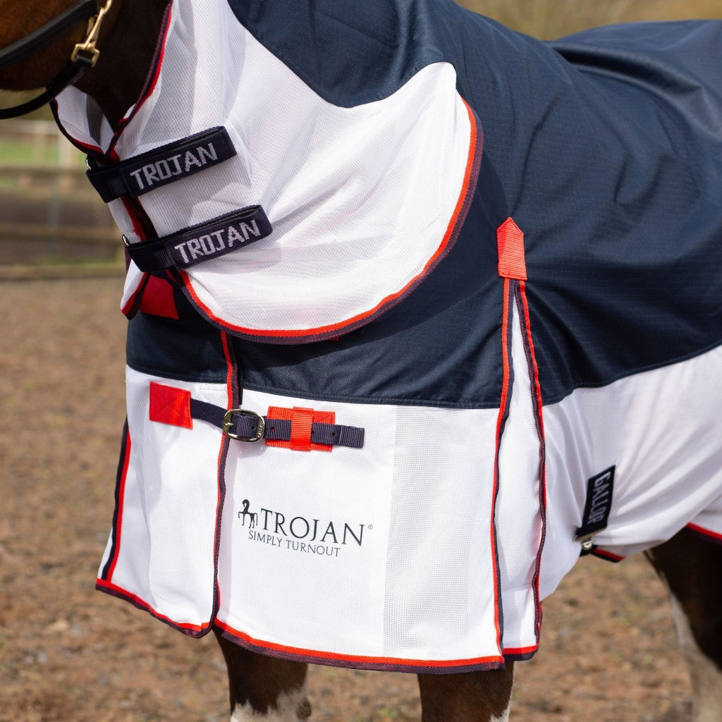 Gallop Trojan Turnout Fly Rug Combo