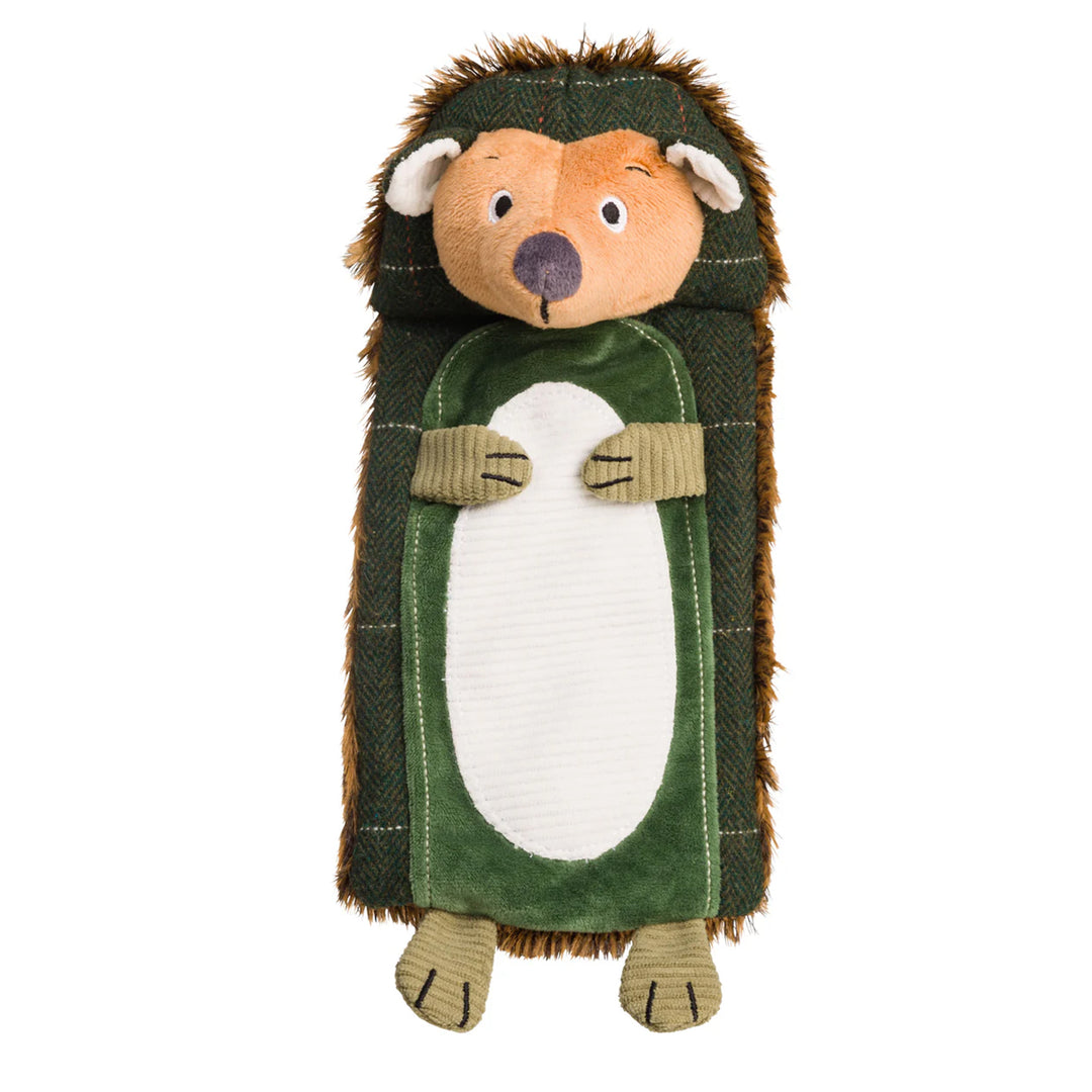 House of Paws Tweed Hedgehog Dog Toy