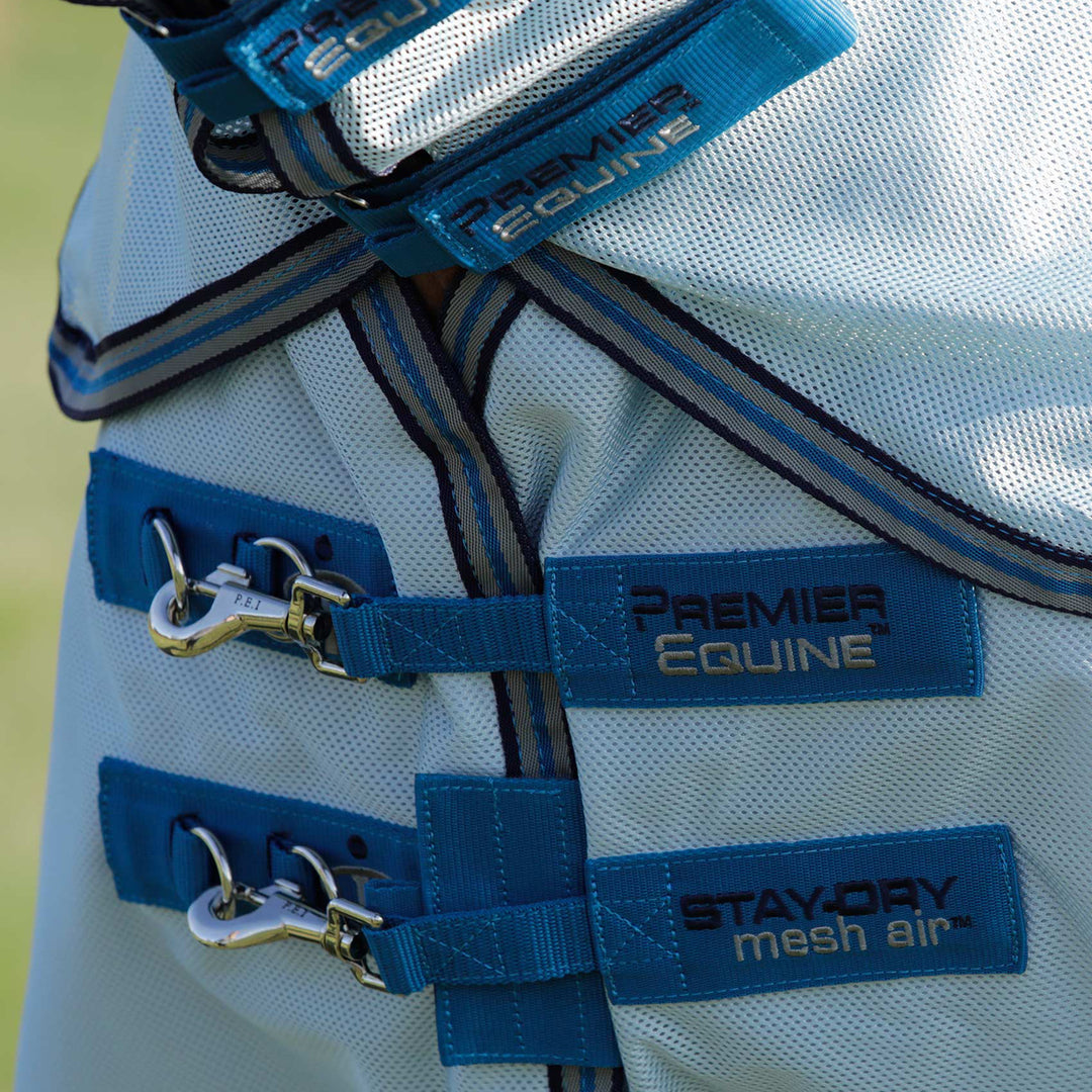 Premier Equine Stay-Dry Mesh Air Fly Rug with Surcingles