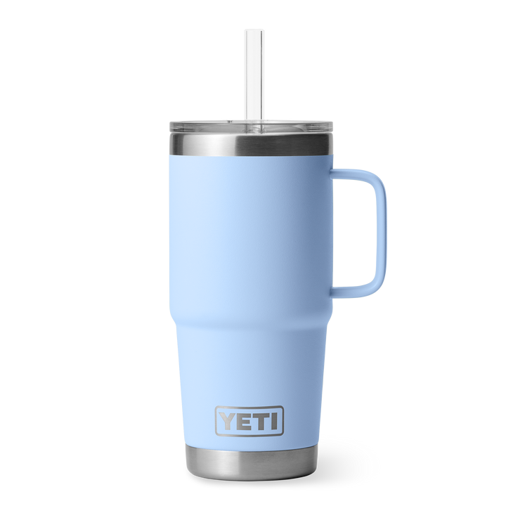Yeti Rambler 25 Oz Straw Mug - Big Sky Blue