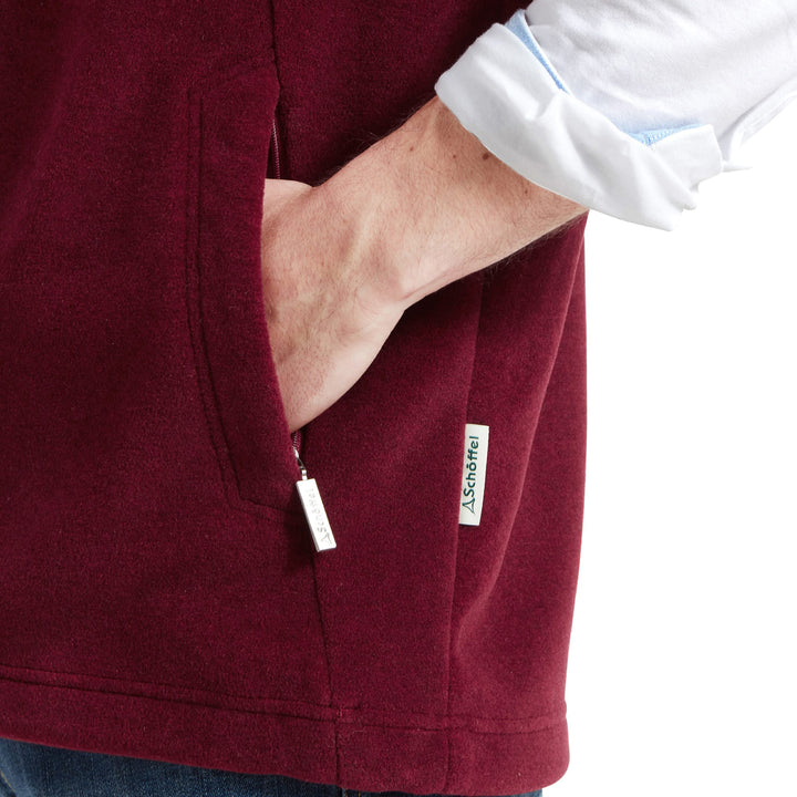 Schoffel Mens Oakham Fleece Gilet