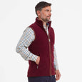 Schoffel Mens Oakham Fleece Gilet#Stone Blue