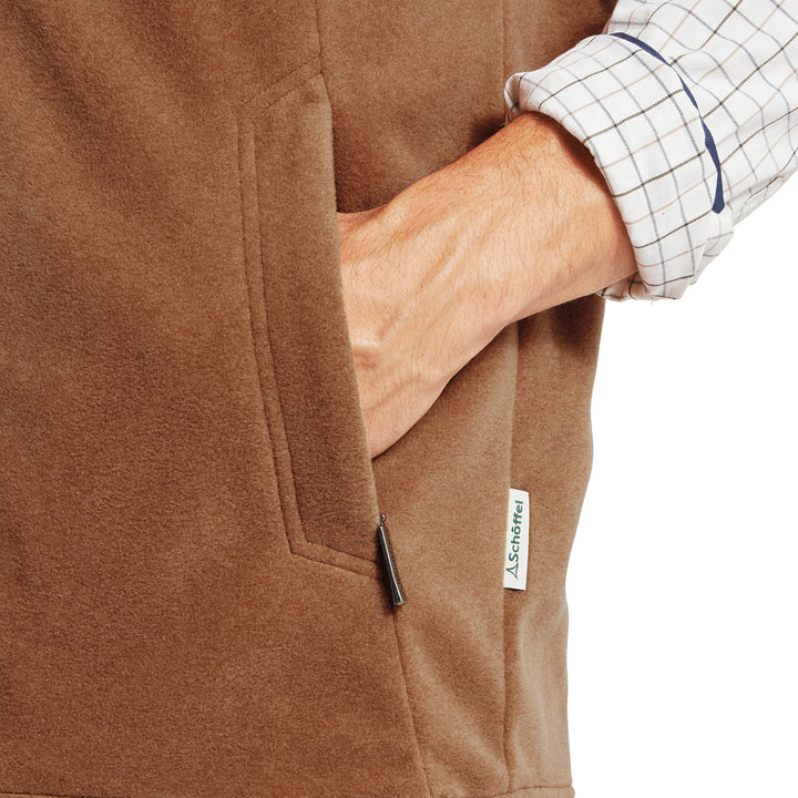 Schoffel Mens Oakham Fleece Gilet