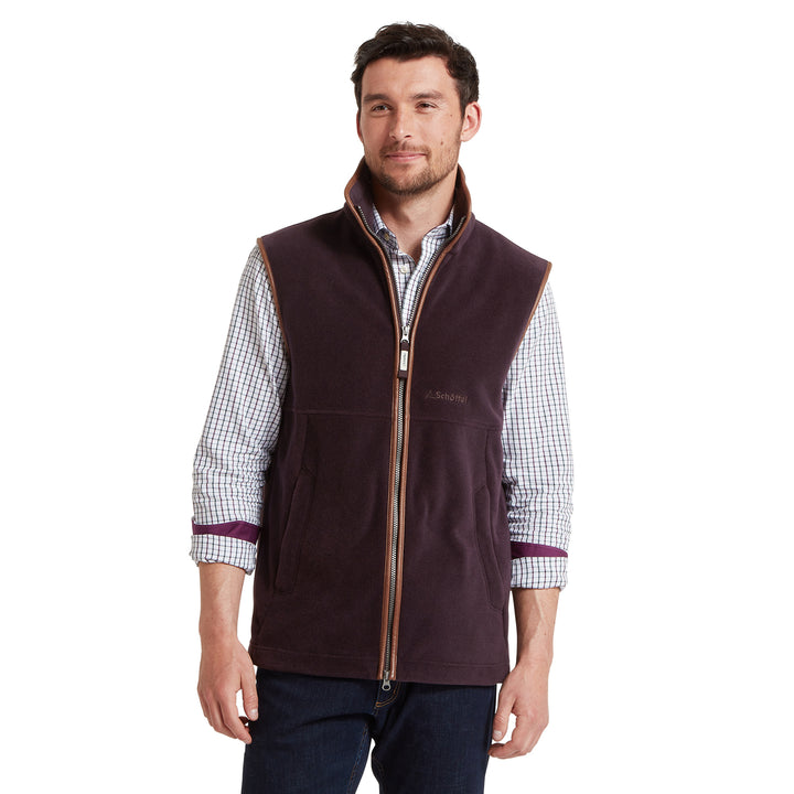 Schoffel Mens Oakham Fleece Gilet