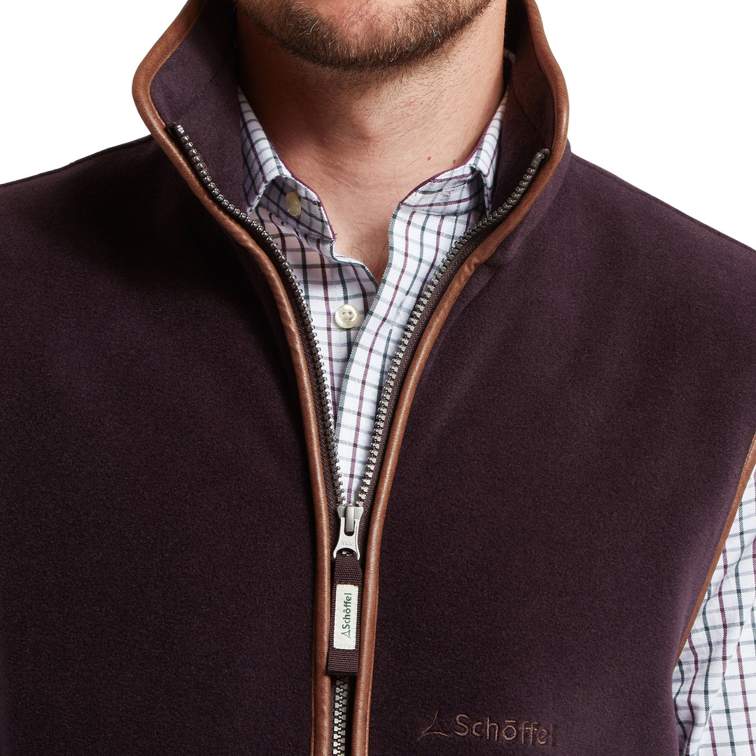 Schoffel Mens Oakham Fleece Gilet