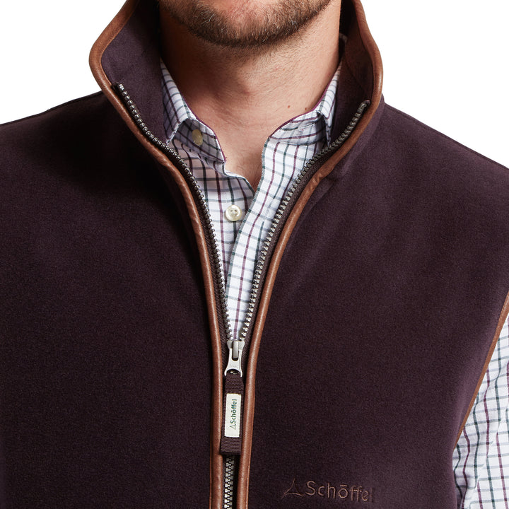 Schoffel Mens Oakham Fleece Gilet