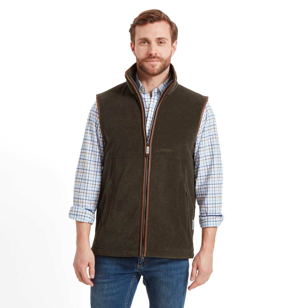 Schoffel Mens Oakham Fleece Gilet