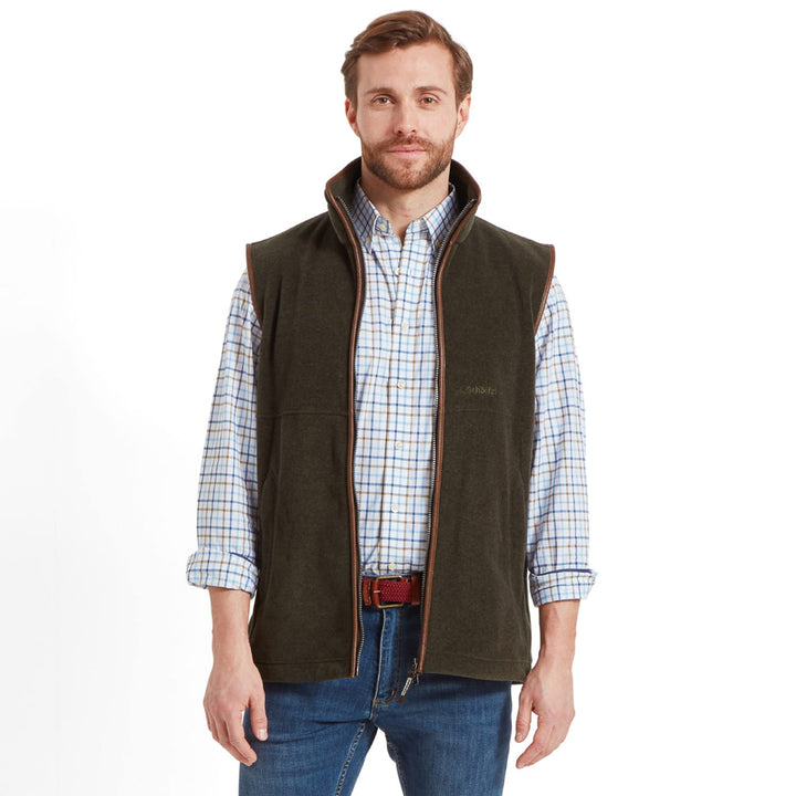 Schoffel Mens Oakham Fleece Gilet
