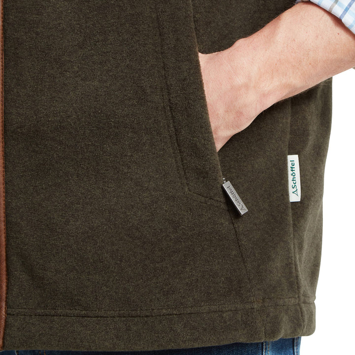 Schoffel Mens Oakham Fleece Gilet