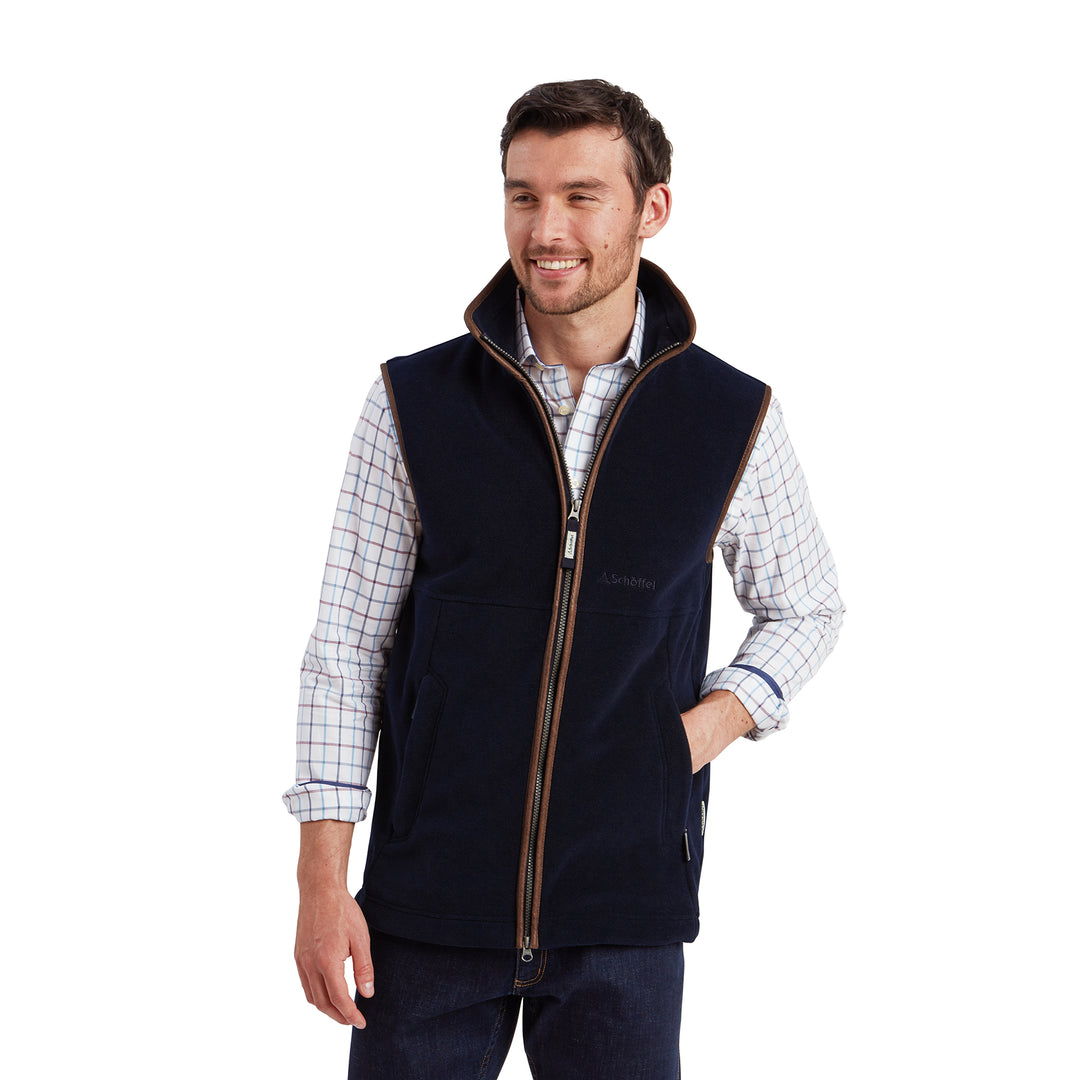 Schoffel Mens Oakham Fleece Gilet