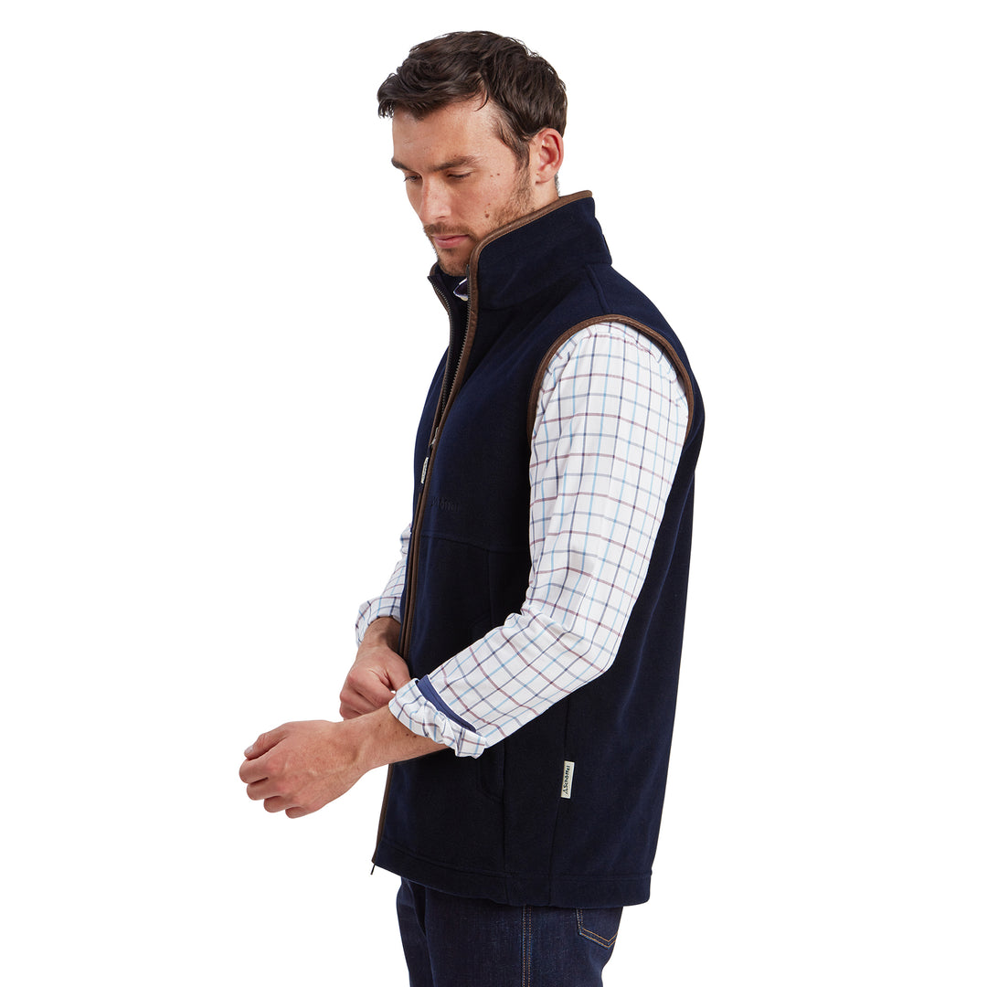 Schoffel Mens Oakham Fleece Gilet