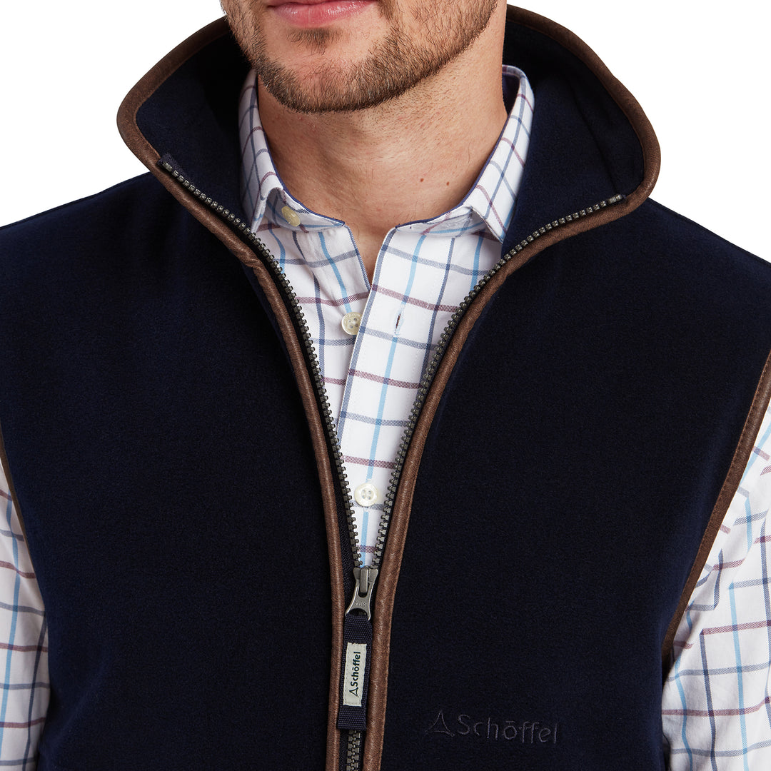 Schoffel Mens Oakham Fleece Gilet