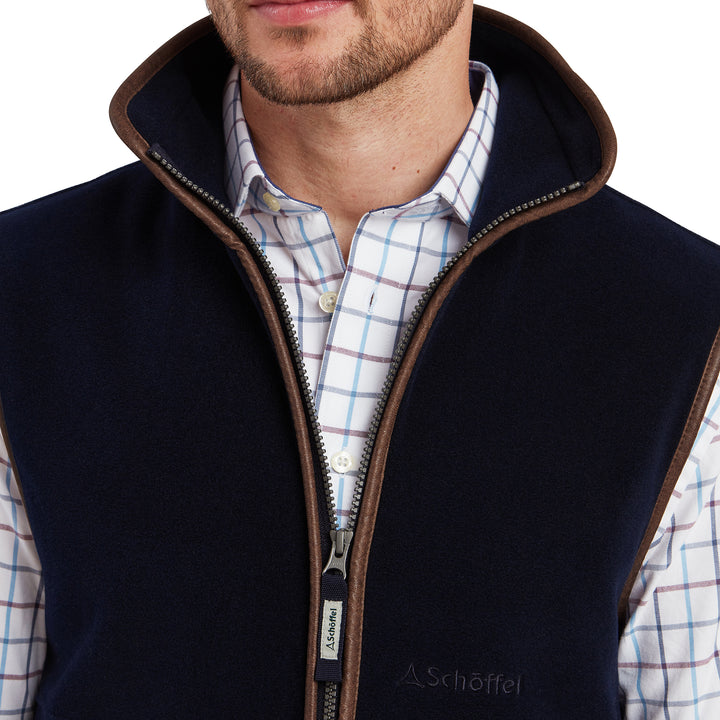 Schoffel Mens Oakham Fleece Gilet