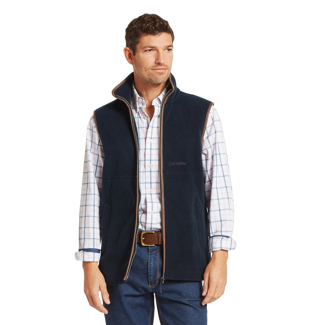 Schoffel Mens Oakham Fleece Gilet