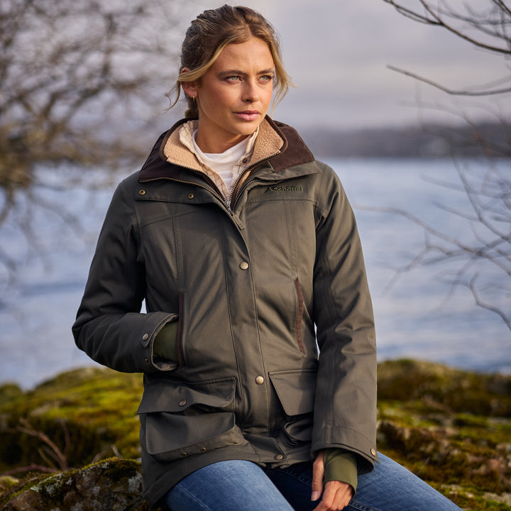 Schoffel Ladies Teal Ultralight Coat