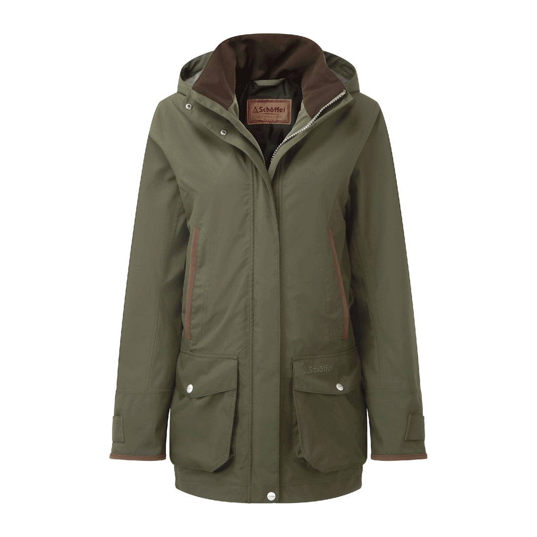 Schoffel Ladies Teal Ultralight Coat