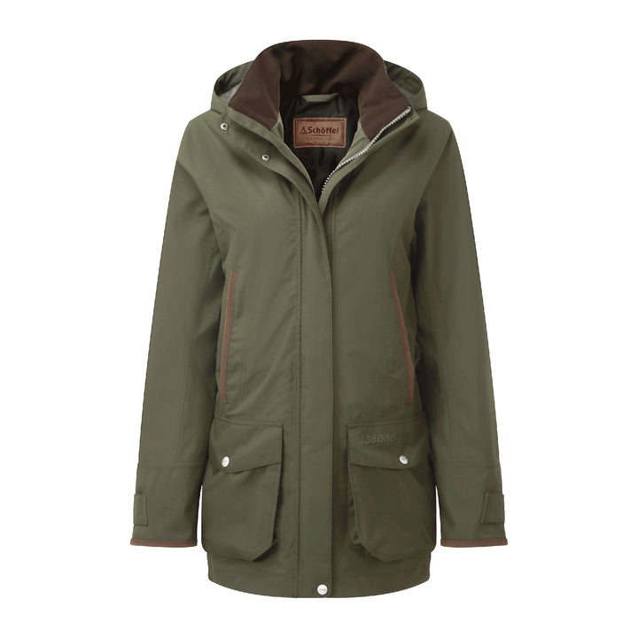 Schoffel Ladies Teal Ultralight Coat