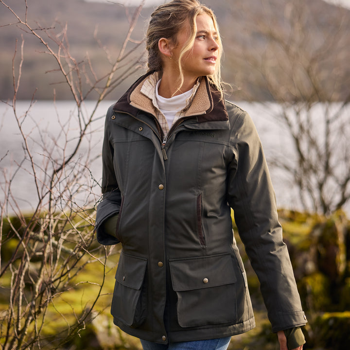 Schoffel Ladies Teal Ultralight Coat