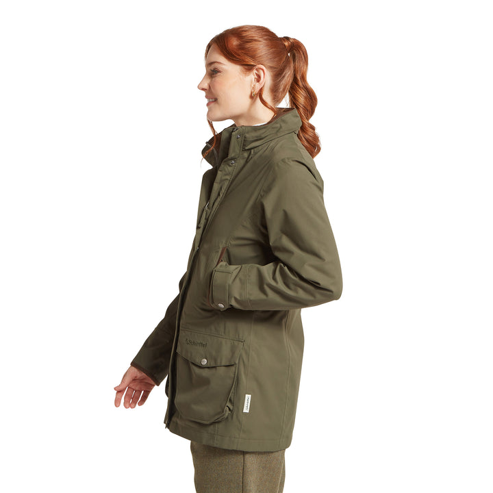 Schoffel Ladies Teal Ultralight Coat