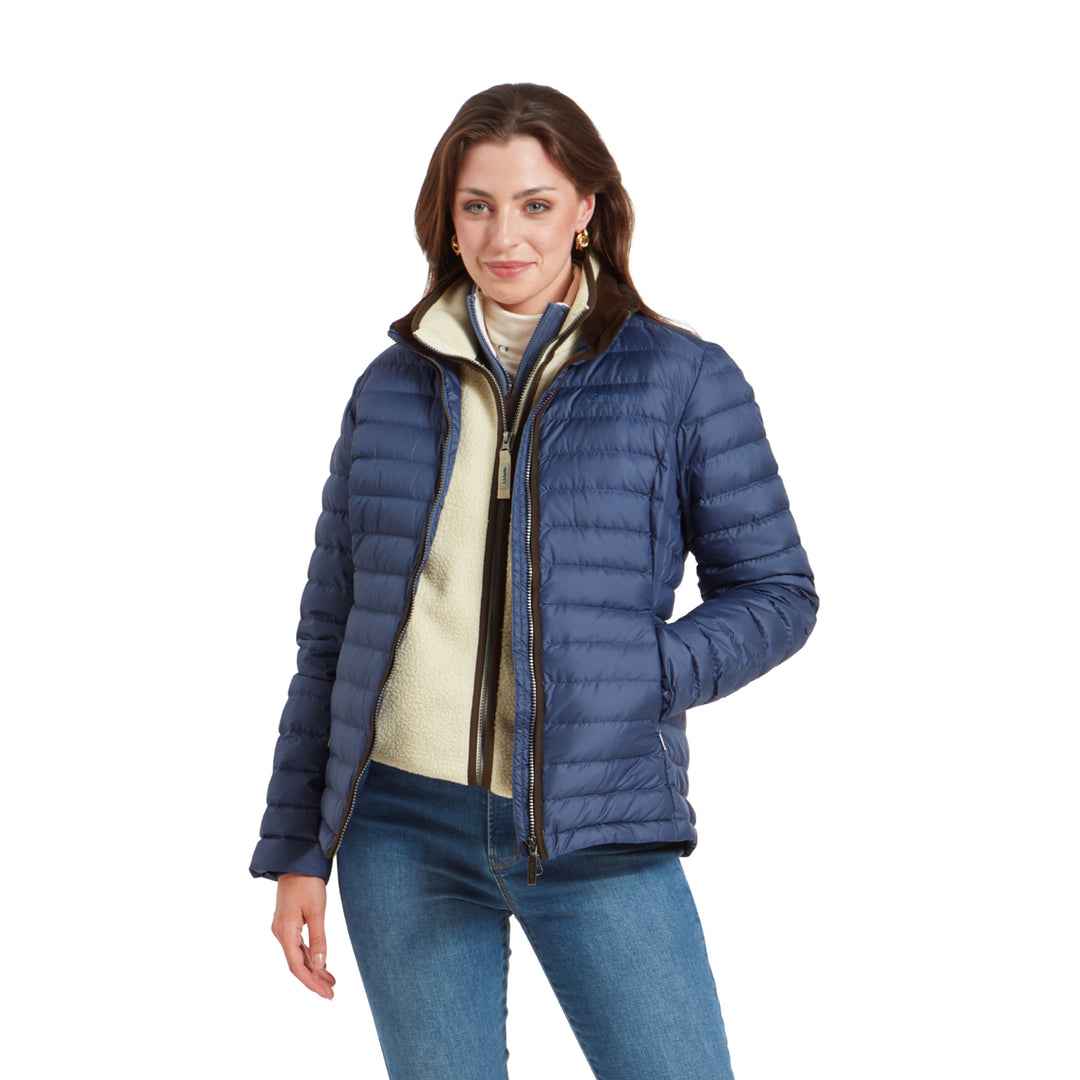 Schoffel Ladies Hambleton Down Jacket#Blue