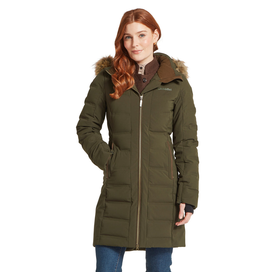 Schoffel Ladies Hurlingham Waterproof Down Coat