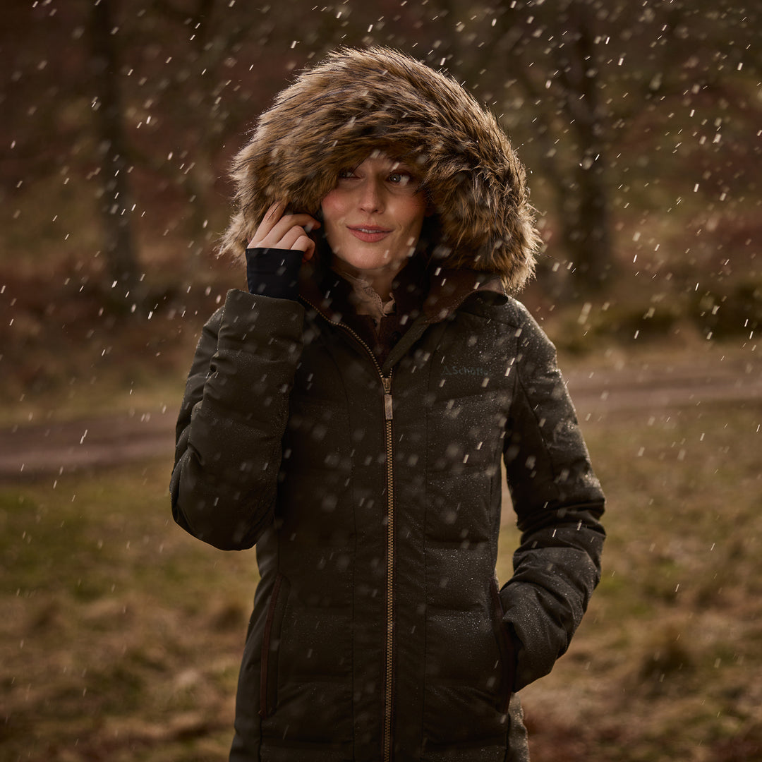 Schoffel Ladies Hurlingham Waterproof Down Coat