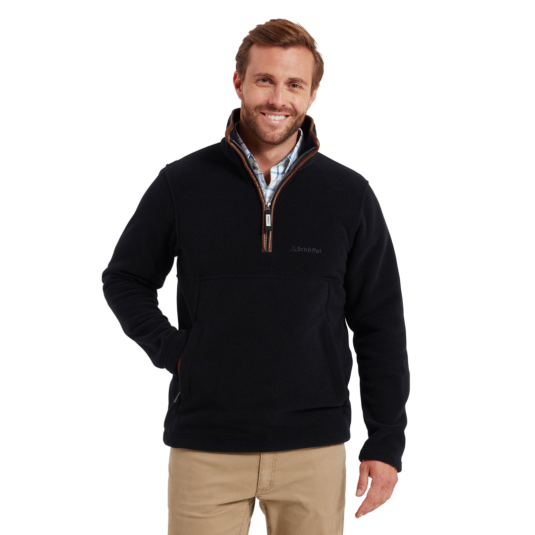 Schoffel Mens Berkeley 1/4 Zip Fleece
