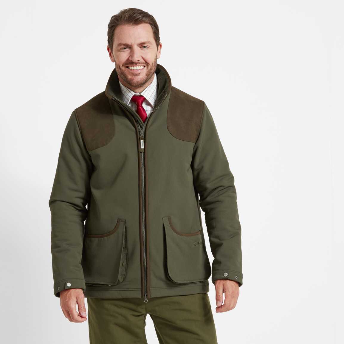 Mens shooting fleece on sale jacket