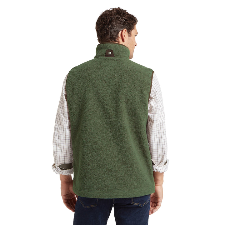 Schoffel Mens Oakham Retro Fleece Gilet