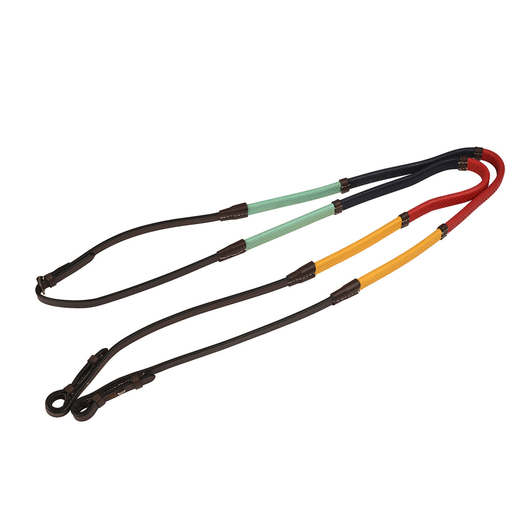 Kincade Rainbow Reins with Hook Studs