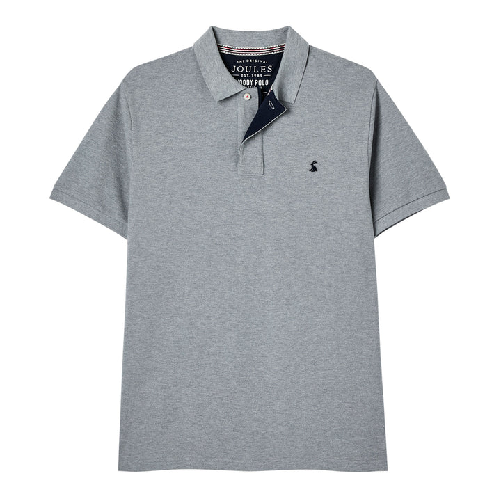 The Joules Mens Woody Polo in Grey#Grey