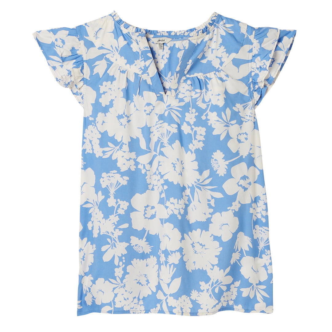 Joules Ladies Maxie Frill Blouse