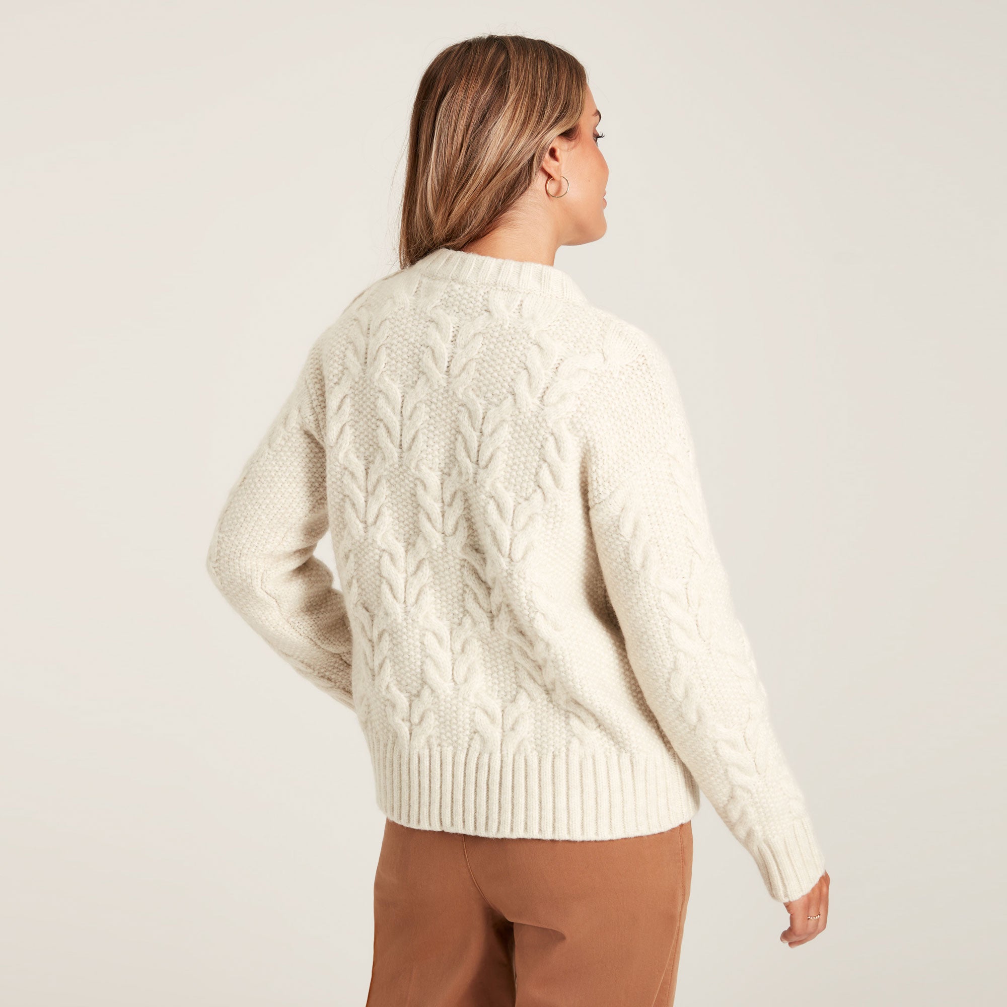 Cream on sale ladies jumper