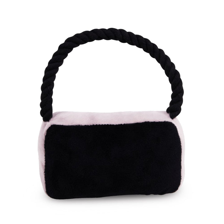 PetFace Retro Camera With Rope Plush Dog Toy