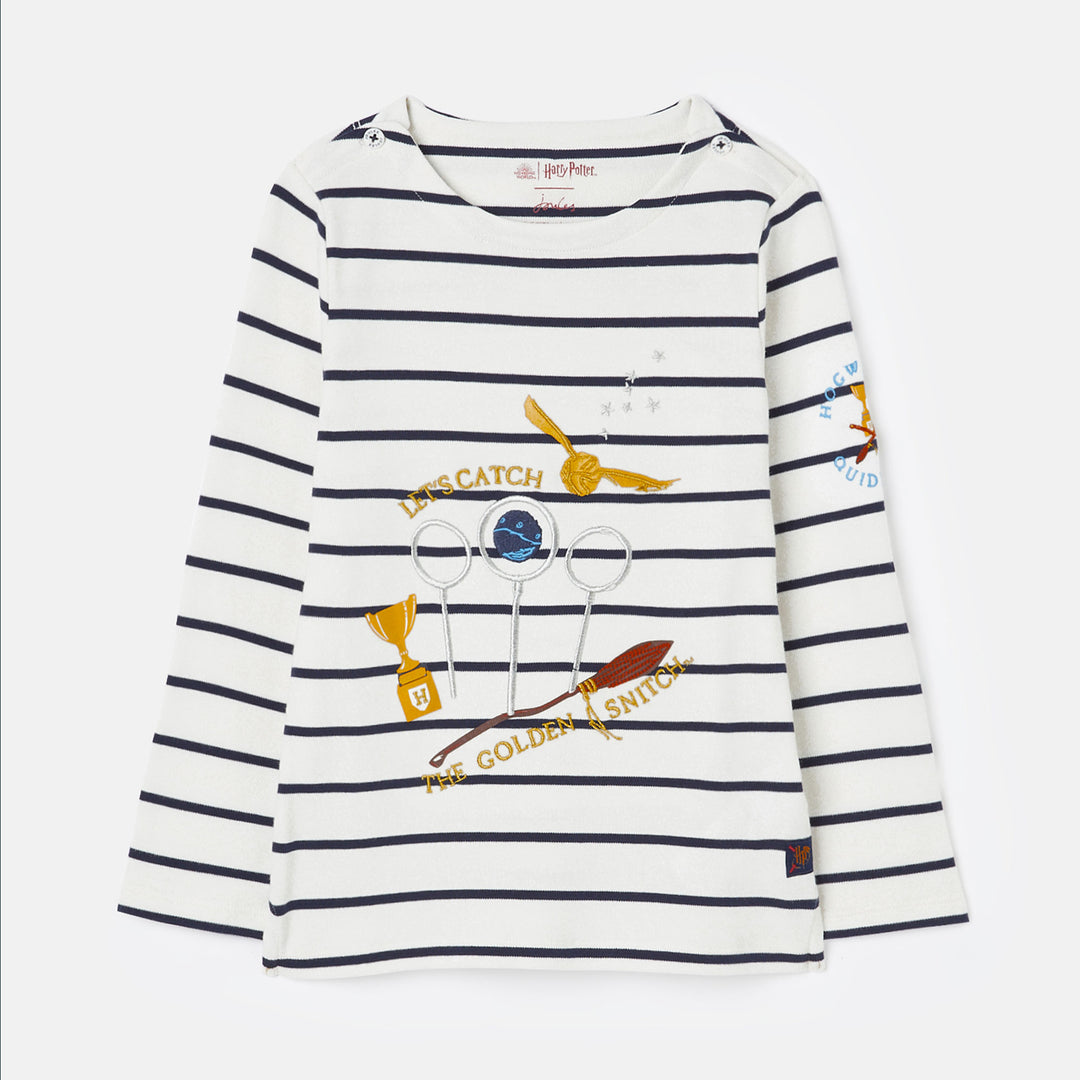 Joules Boys Harry Potter Quidditch Chaser Jersey Top