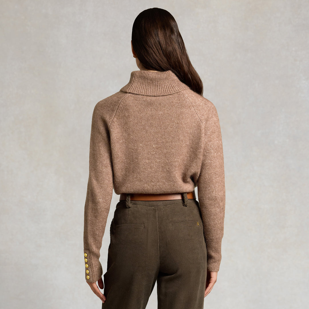 Holland Cooper Ladies Tori Roll Neck Knit