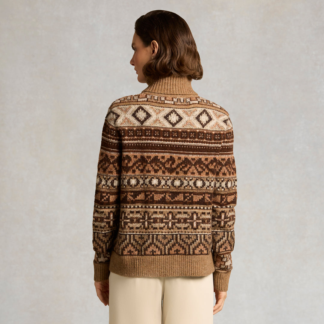 Holland Cooper Ladies Vostock Roll Neck Knit