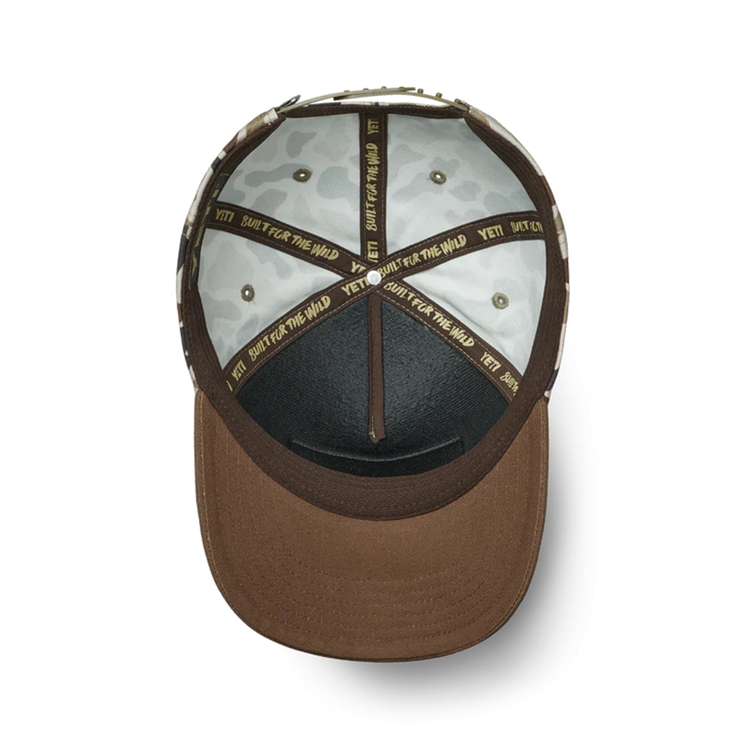 Yeti Camo Flat Brim Hat