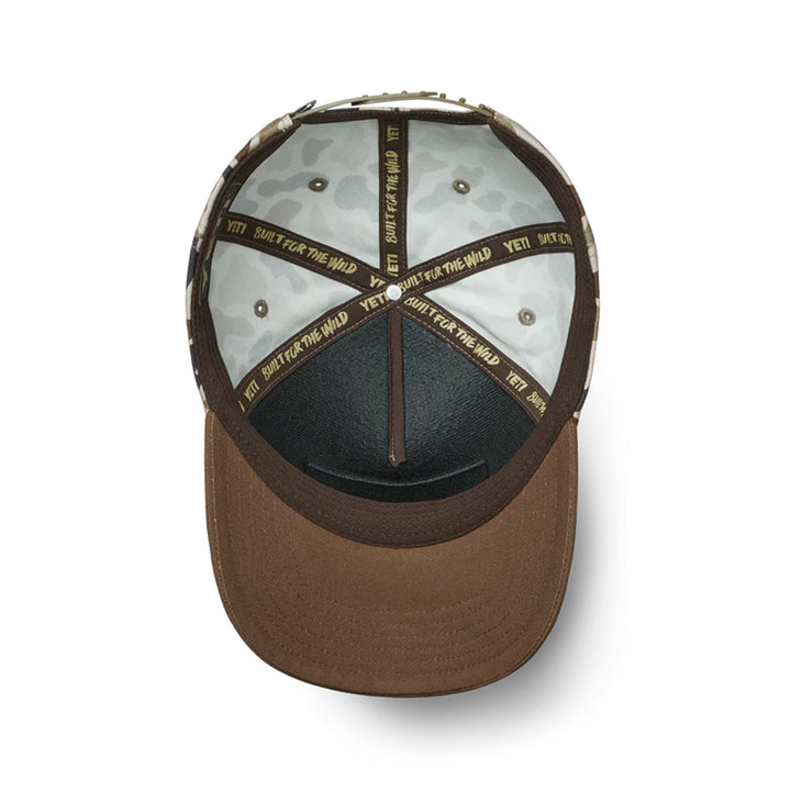 Yeti Camo Flat Brim Hat