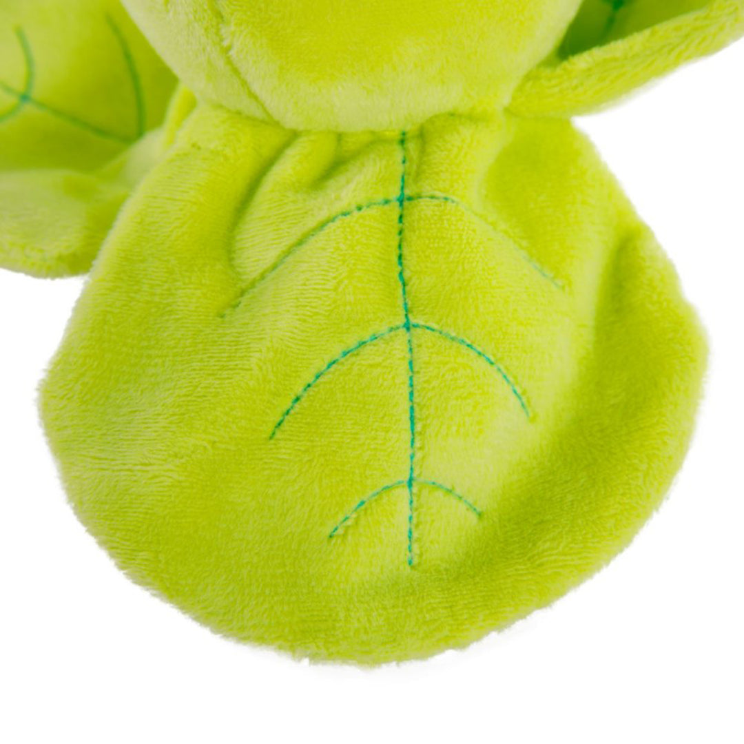 PetFace Foodie Faces Fluffy Sprout Plush Dog Toy