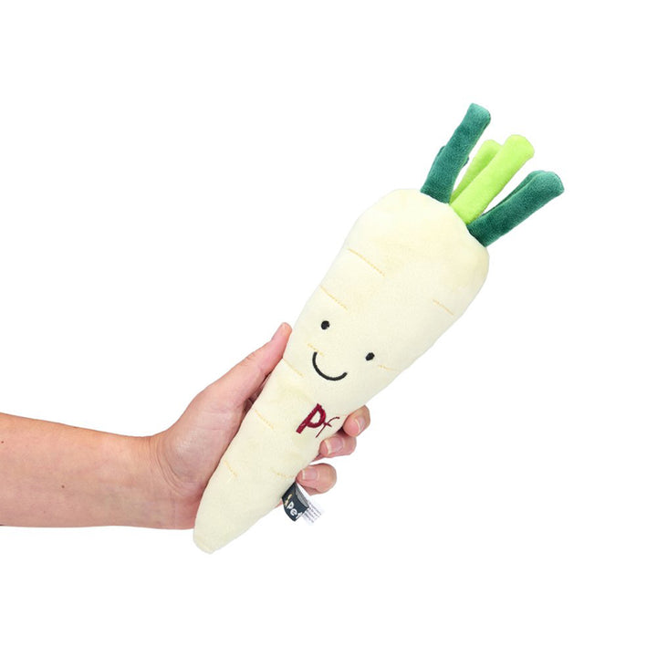 PetFace Foodie Faces Penelope Parsnip Plush Dog Toy