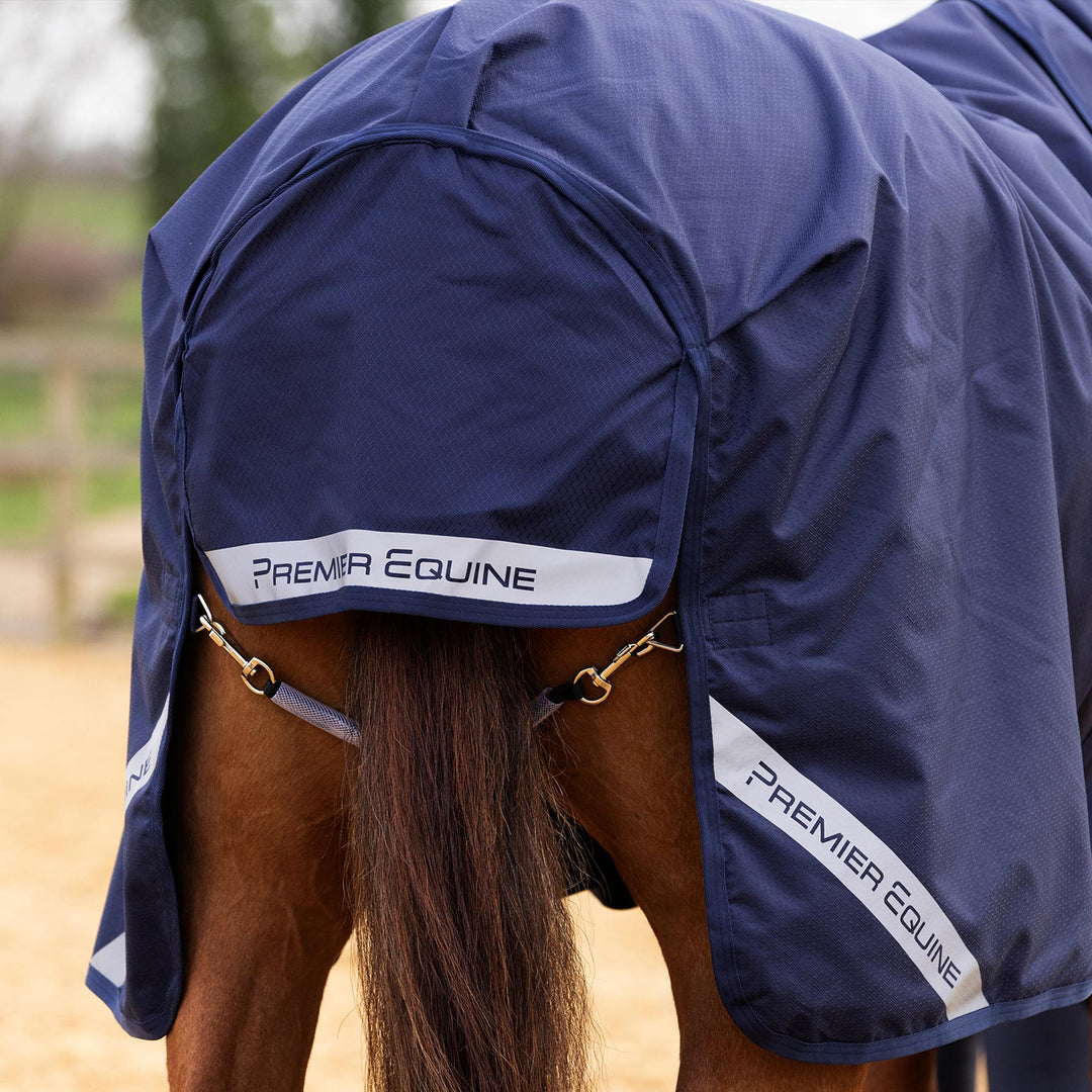 Premier Equine Stratus 600D Series 0g Turnout Rug with Classic Neck Cover