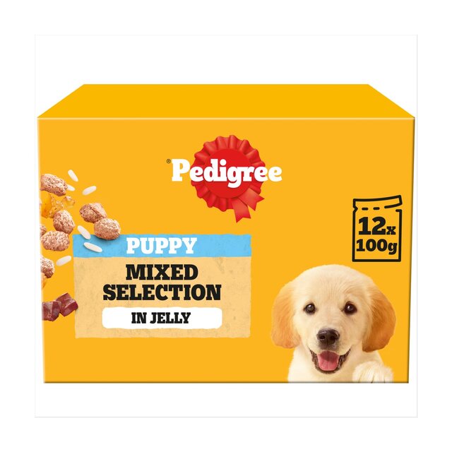 Pedigree Puppy Pouch Variety with Jelly