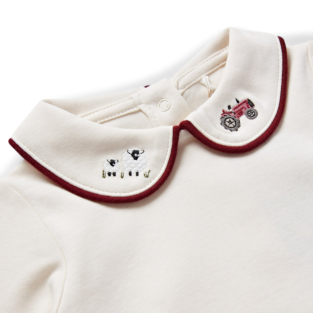 Eleanor Charles On The Farm Print Bodysuit