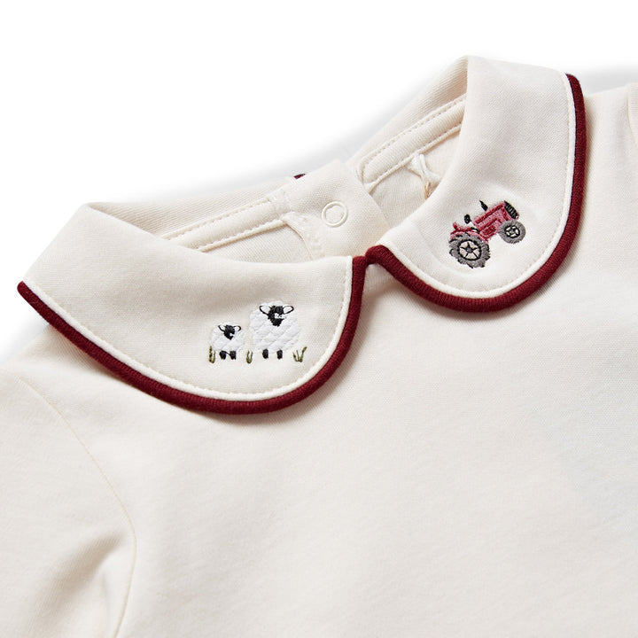 Eleanor Charles On The Farm Print Bodysuit