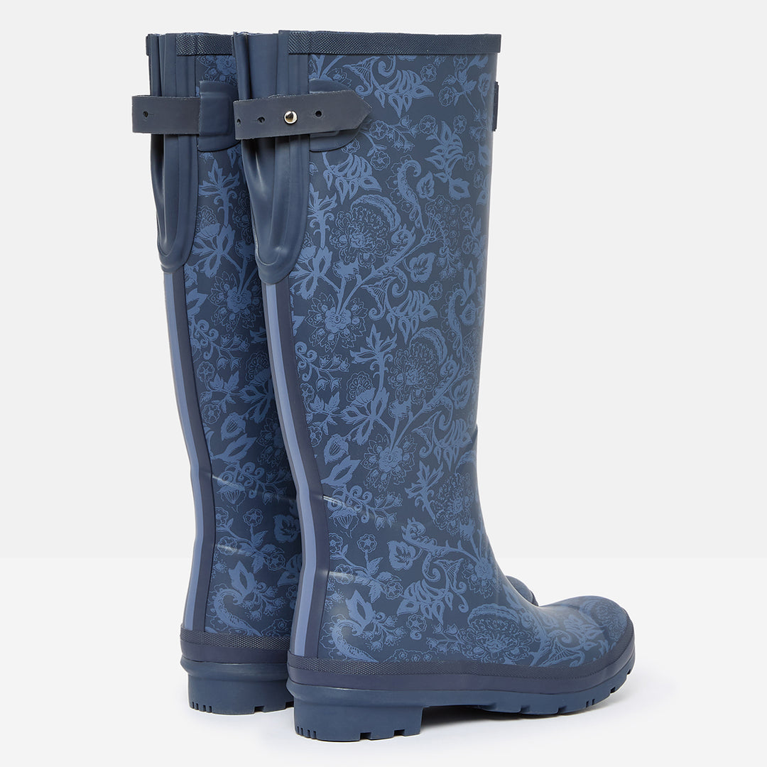 Joules Ladies Welly Print Wellies