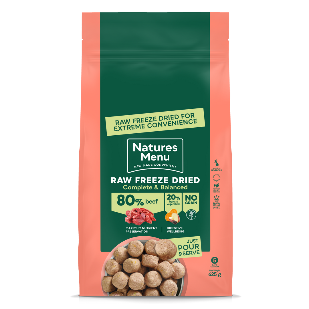 Natures Menu 80% Beef Freeze Dried Nuggets