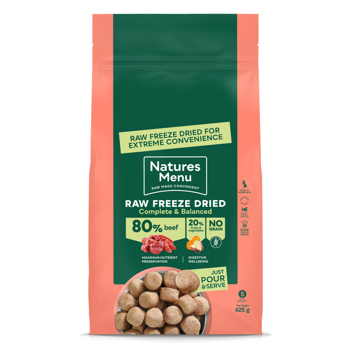 Natures Menu 80% Beef Freeze Dried Nuggets