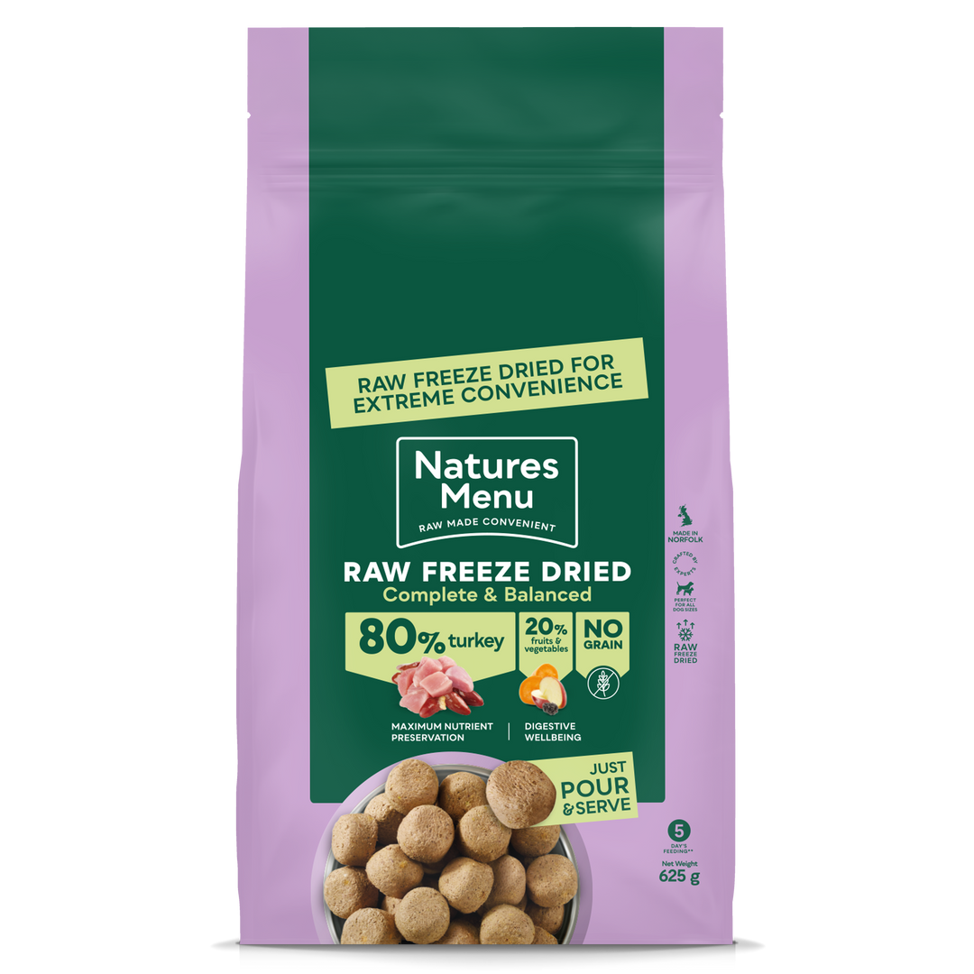 Natures Menu 80% Turkey Freeze Dried Nuggets